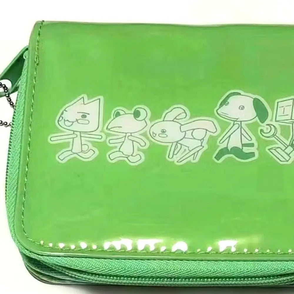 Mini Small Coin Purse PU Cute Zero Money Bag Classic Cartoon Key Holder Man Wallet